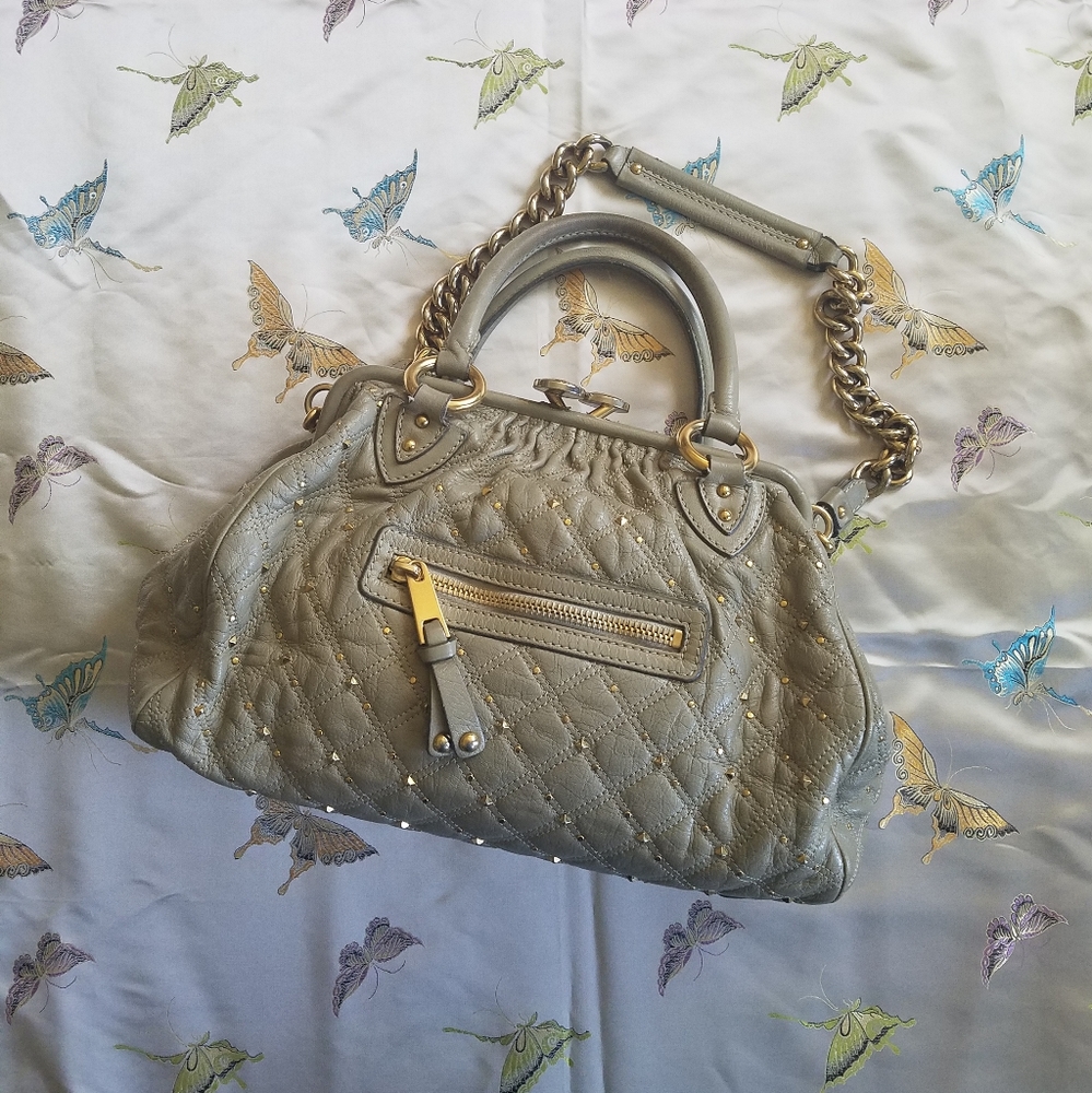 Marc Jacobs Stam - Greige Stardust Purse